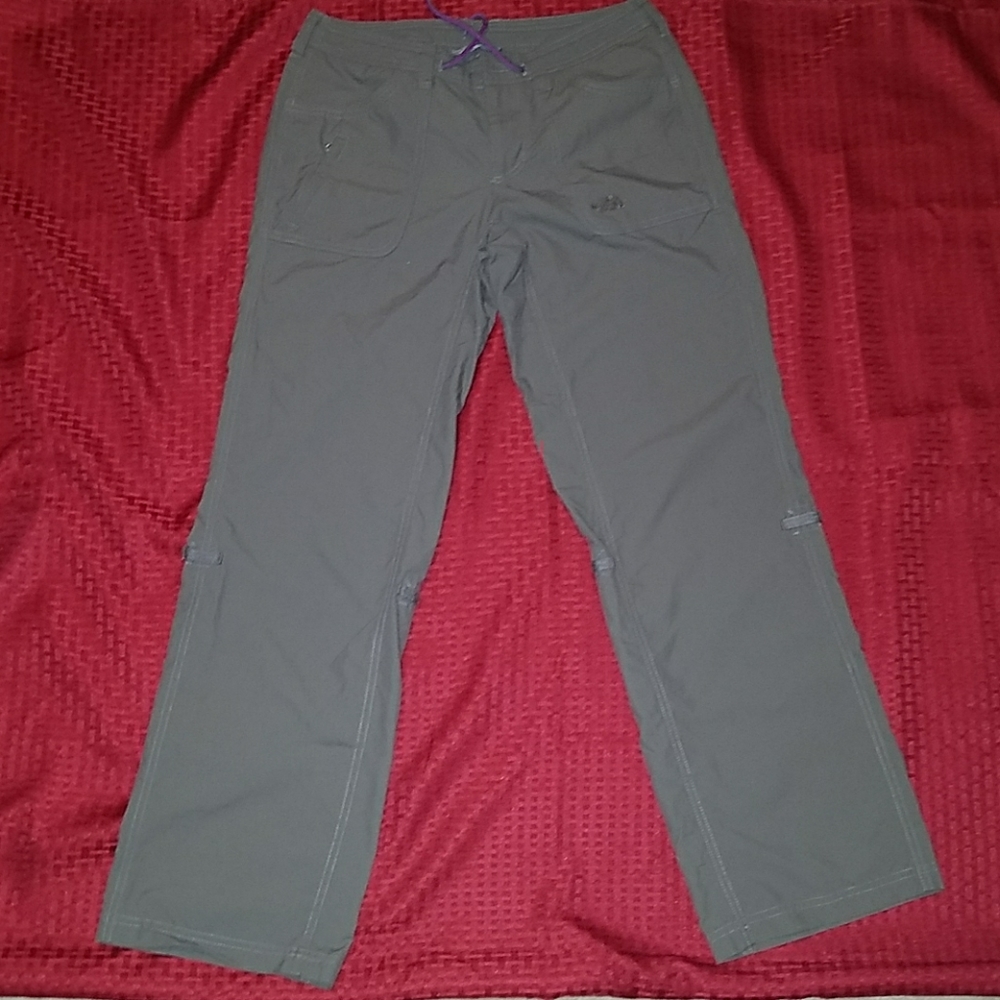 North Face women's convertible Hiking Pants, sz 2